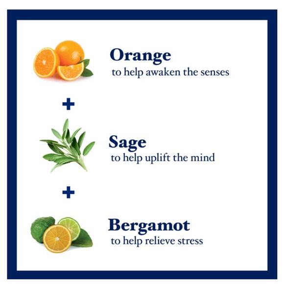 Dr Teal's Aromatherapy Energy Body Scrub with Orange, Sage & Bergamot, 16 fl oz - Picture 2 of 9